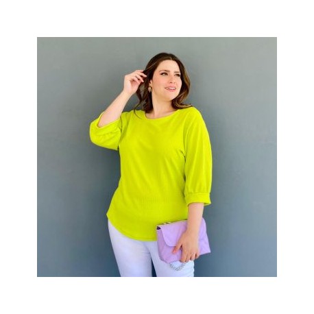 Blusa casual Roman Fashion/Tallas Extras, 1814 (Lima)