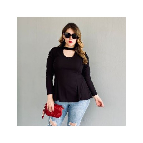 Blusa casual con strech, modelo 1765