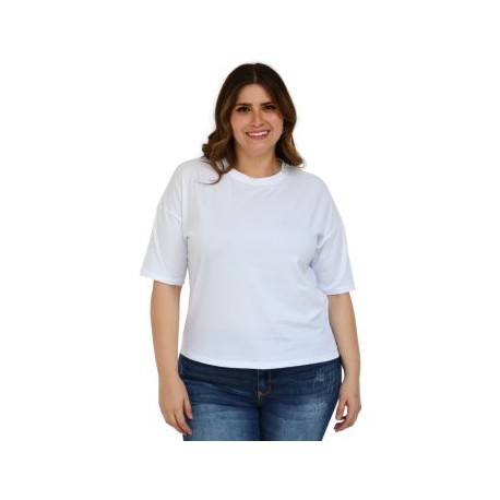 Playera básica Balam/Tallas Extras, 0069 (Blanco)