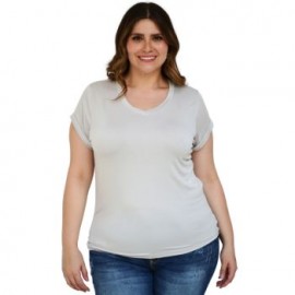 Playera cuello ¨v¨ Balam/Tallas Extras, 0013 (Gris)
