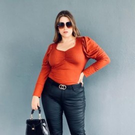 Blusa casual Tallas Extras, 1785 (Chedron)