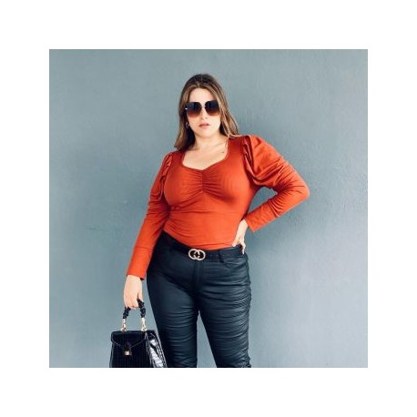 Blusa casual Tallas Extras, 1785 (Chedron)