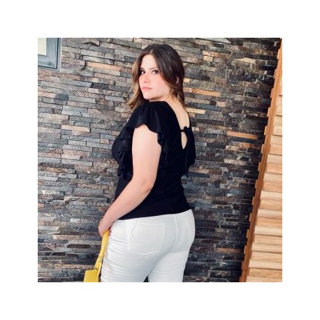 Blusa strech tallas extras, 1778 (Negro)