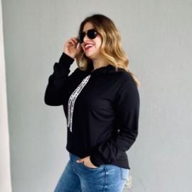 Sudadera asimétrica 8027