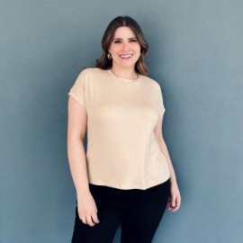 Playera básica Balam/Tallas Extras, 0067 (Beige)