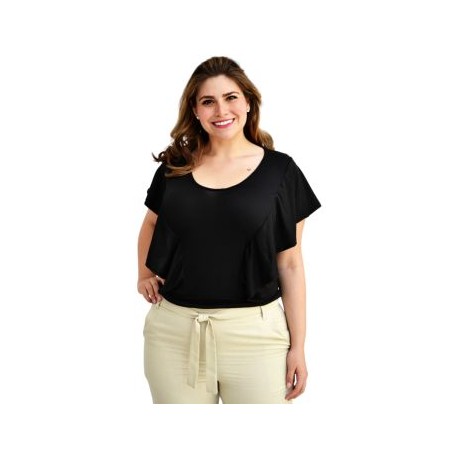 Blusa strech con olanes BL 1680