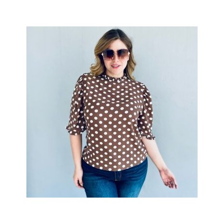 Blusa de Lunares Clasica BL-JUL 1693