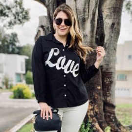 Camisa Love Oversize 603