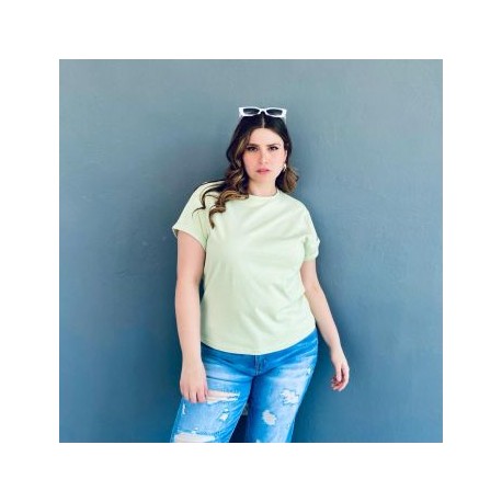 Blusa casual Balam/Tallas Extras, 0011 (Pistache)