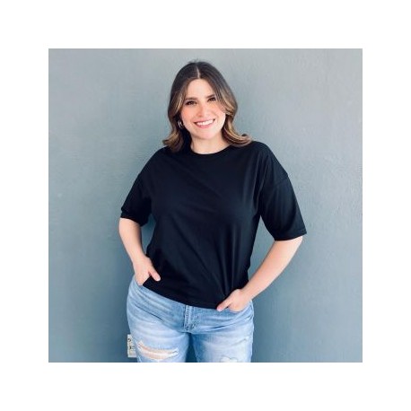 Playera básica Balam/Tallas Extras, 0069 (Negro)