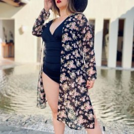 Ensamble vaporoso talla extra, modelo 4203 (hueso)