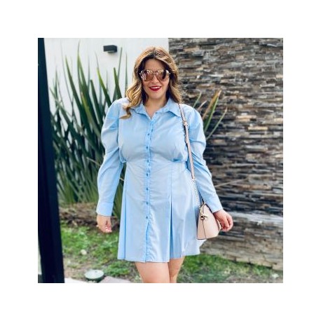 Vestido de popelina, modelo 3695