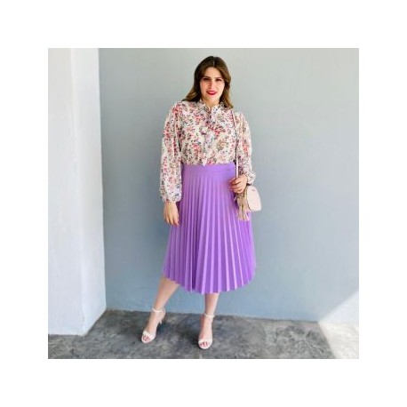 Falda plisada, modelo 715