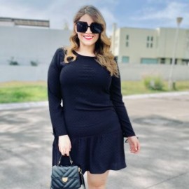 Vestido Mini con fondo 5047