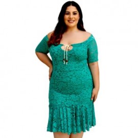 Vestido de encaje V 4202