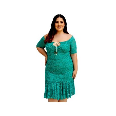 Vestido de encaje V 4202