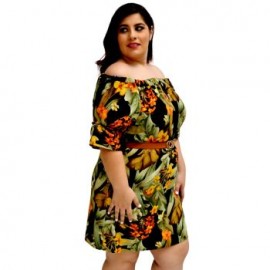 Vestido tropical V-SM- 5124