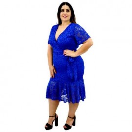 Vestido de encaje V 4212