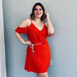 Vestido strech V 4207